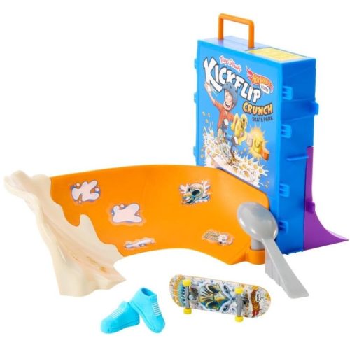 Hot Wheels Fingerboard gabonapehely gördeszkpark