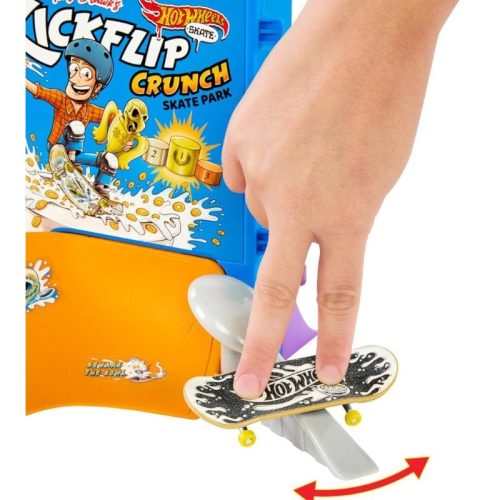 Hot Wheels Fingerboard gabonapehely gördeszkpark