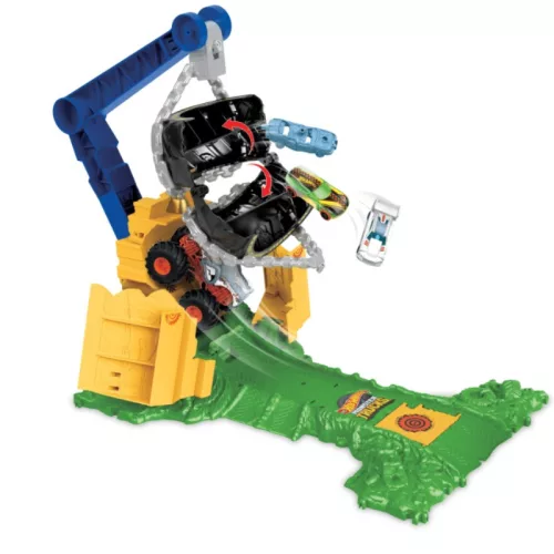 Hot Wheels Monster Trucks Arena Smashers kisautó – Rhinomite Chargin' Challenge