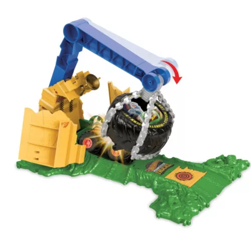 Hot Wheels Monster Trucks Arena Smashers kisautó – Rhinomite Chargin' Challenge