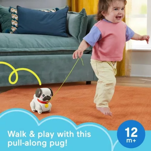 Fisher-Price Kis Kedvencek sétáló mopsz foglalkoztató