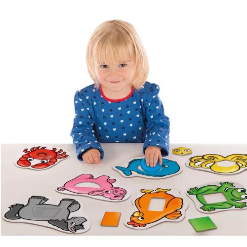 Orchard Toys Állatok és formák készségfejlesztő játék