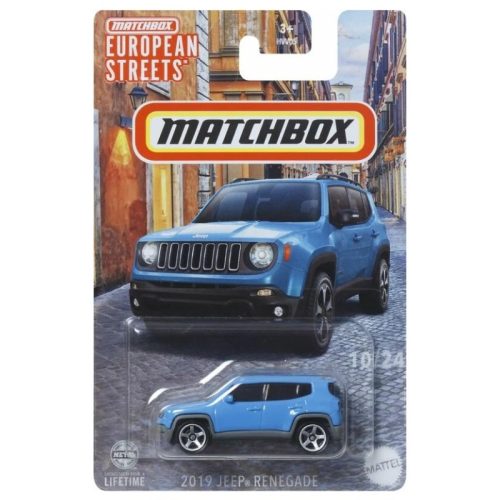 Matchbox kisautó - Európa kollekció - 2019 Jeep Renegade