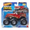 Hot Wheels Monster Trucks - Hatkerekű vontató szörnyjárgány - HW 5 Alarm