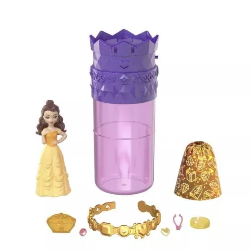 Disney Hercegnők - Mini meglepetés baba Royal Reveal Jók és Gonoszak (1 db)