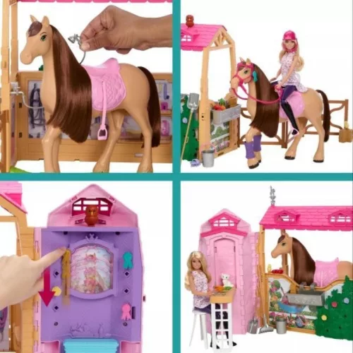 Barbie Rejtélyek: A nagy paripahajsza – Barbie és Szeder pajta játékszett
