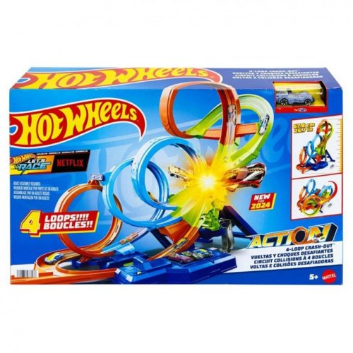 Hot Wheels Dupla-dupla hurok pálya