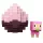 Minecraft Mini Mode Spawn Egg idéző tojás – Cherry Blossom – Rózsaszín bárány