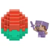 Minecraft Mini Mode Idéző Tojás meglepetés minifigurával – Steve páncélban