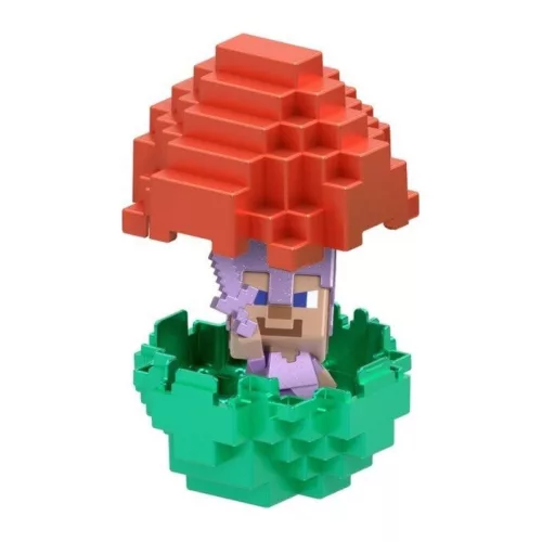 Minecraft Mini Mode Idéző Tojás meglepetés minifigurával – Steve páncélban