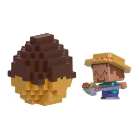 Minecraft Mini Mode Idéző Tojás – Falusi Steve Mini Figurával
