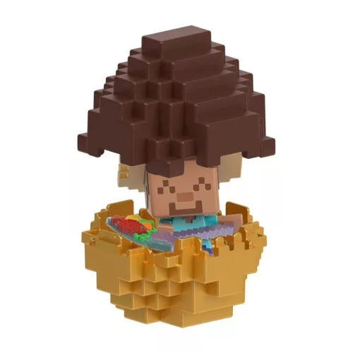 Minecraft Mini Mode Idéző Tojás – Falusi Steve Mini Figurával