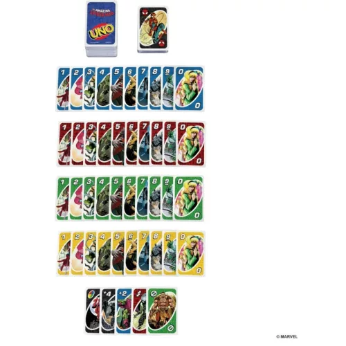 UNO Pókember kártya