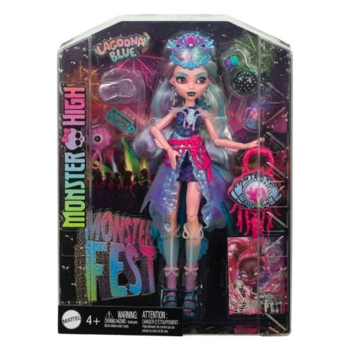 Monster High Monster Mulatság baba - Lagoona Blue