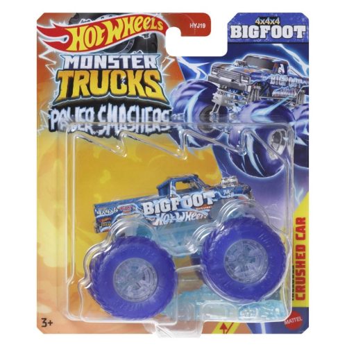 Hot Wheels Monster Trucks Power Smasher kisautó - 4x4x4 BigFoot