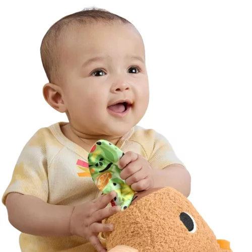 Fisher-Price Sensimals Kapibara plüss készségfejlesztő bébijáték