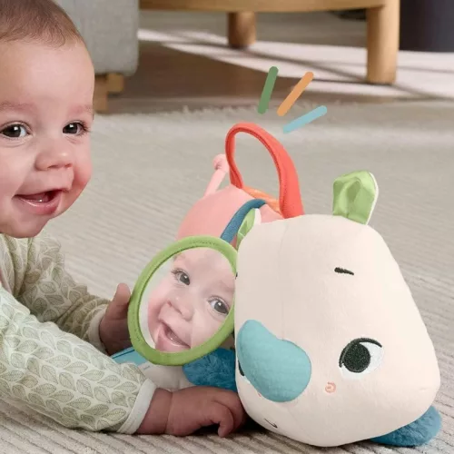 Fisher-Price Planet Friends Pocakrinó babafoglalkoztató plüssjáték