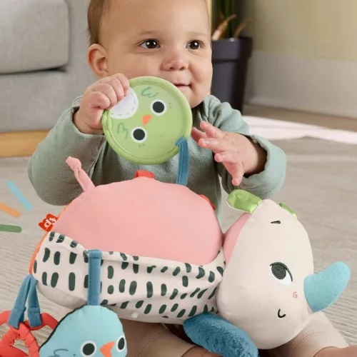 Fisher-Price Planet Friends Pocakrinó babafoglalkoztató plüssjáték