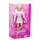 Barbie Deluxe Style baba – rózsaszín csíkos szettben – Barbie