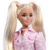 Barbie Deluxe Style baba – rózsaszín csíkos szettben – Barbie