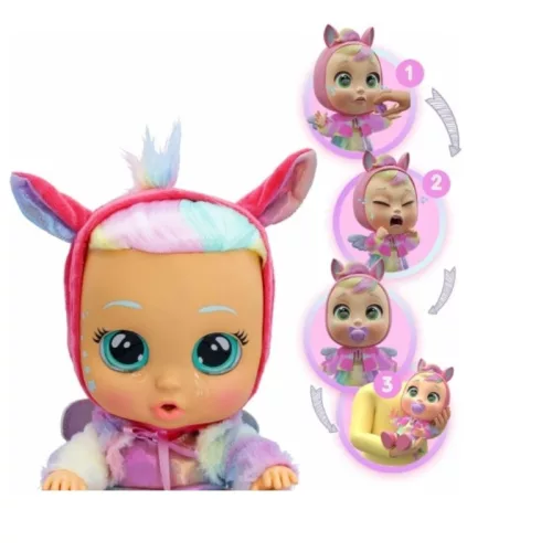 Cry Babies Dressy Hannah játékbaba