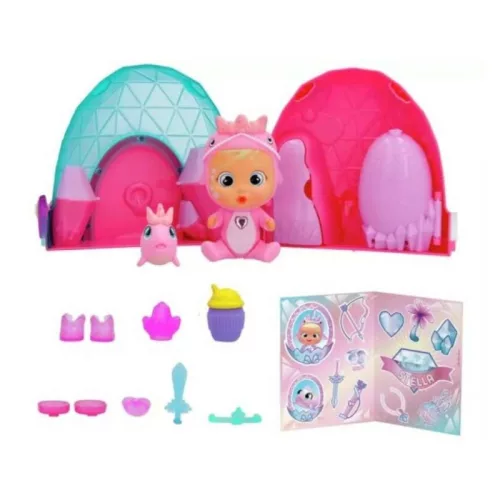 Cry Babies Magic Tears - Icy World dinó kiskedvences játékbaba meglepetéskiegészítőkkel (1 db)