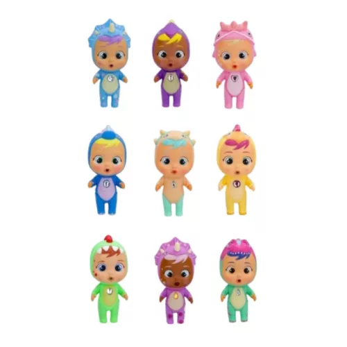 Cry Babies Magic Tears - Icy World dinó kiskedvences játékbaba meglepetéskiegészítőkkel (1 db)