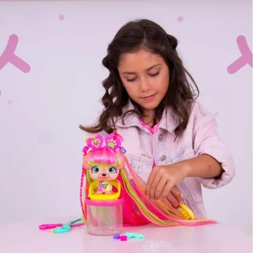 VIP Pets Hair Academy Zoe játékfigura kutyus