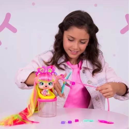 VIP Pets Hair Academy Zoe játékfigura kutyus