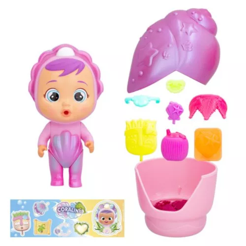 Cry Babies Magic Tears - Shiney Shell Coraline játékbaba