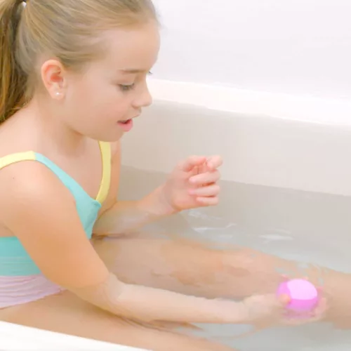 Craze Inkee vegan fürdőgolyó unikornis figurával, popcorn aromájú (1 db)