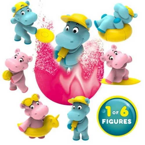 Craze Inkee vegán dinnye aromájú fürdőgölyó vízilóval (1 db)