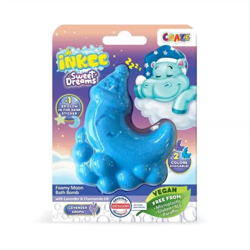 Craze Inkee Édes álom vegán habos hold fürdőforma (1 db)