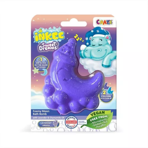 Craze Inkee Édes álom vegán habos hold fürdőforma (1 db)