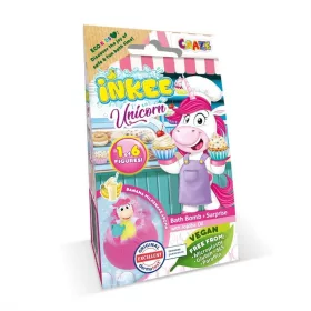 Craze Inkee vegán banán aromájú fürdőgölyó unikornis figurával (1 db)