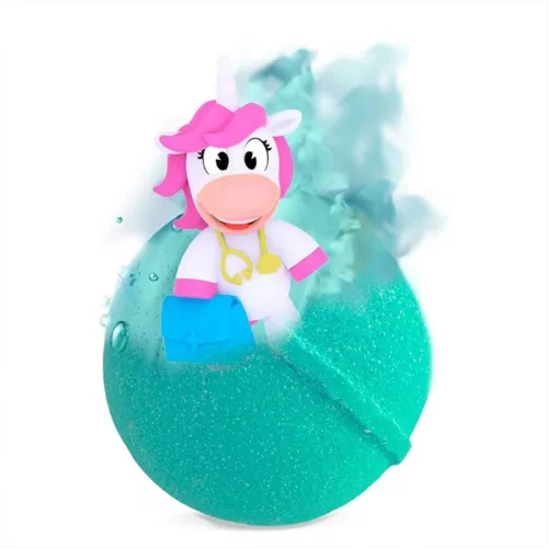 Craze Inkee vegán banán aromájú fürdőgölyó unikornis figurával (1 db)