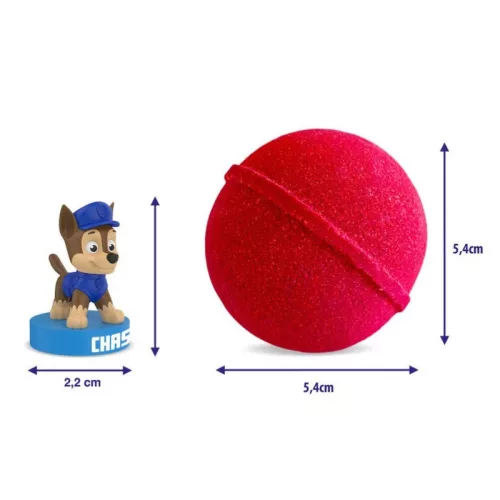 Craze - Inkee Vegán fürdőgolyó Mancs Őrjárat nyomdafigurával (1 db)