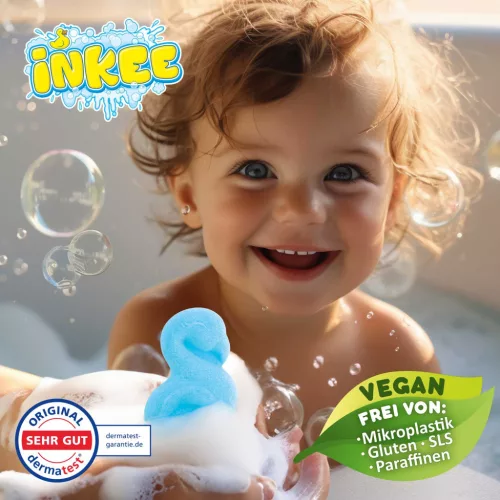 Craze Inkee vegan fürdőbomba flamingó, rágógumi aromájú (3 db)