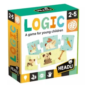 Headu Logikai puzzle illesztőjáték - Kisállatok