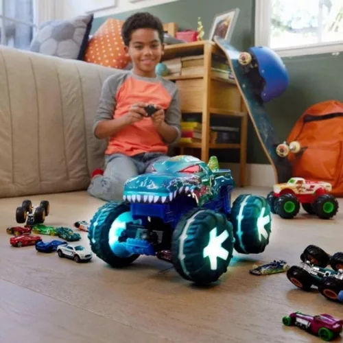 Hot Wheels Monster Trucks távirányítós autó – Interaktív Mega Wrex (1:14)