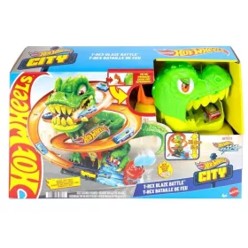 Hot Wheels T-Rex támadás pályaszett