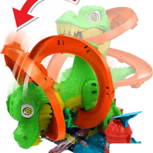 Hot Wheels T-Rex támadás pályaszett