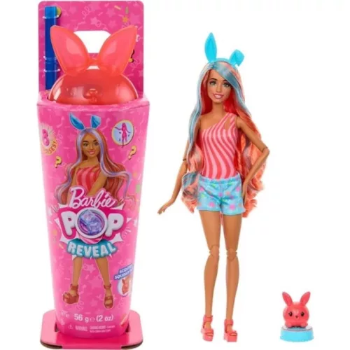 Barbie Slime Reveal Állati buli meglepetés divatbaba – Nyuszi
