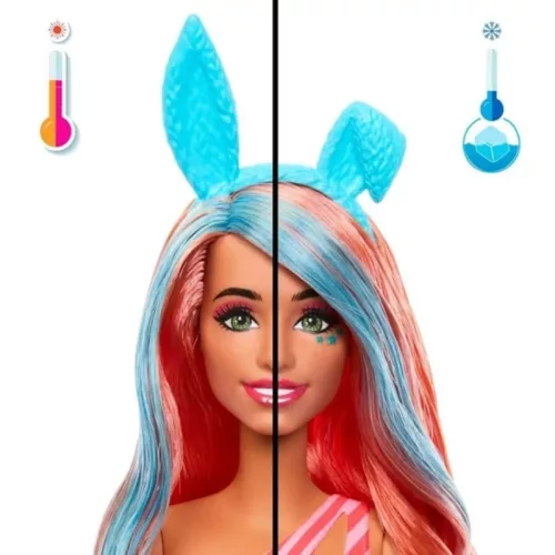Barbie Slime Reveal Állati buli meglepetés divatbaba – Nyuszi