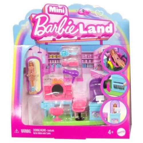 Barbie Miniland játékszett - Fodrászat