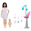 Barbie karrier játékszett – Fogorvos