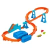 Hot Wheels Stunt Tracks pályaszett – Felturbózott ugratós versenypálya készlet
