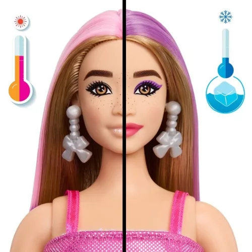 Barbie Party Reveal játékszett – Glamour meglepetés szett (rózsaszín)