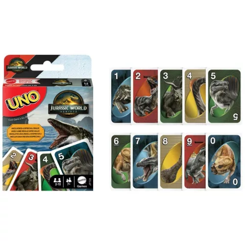 UNO Jurassic World: Újjászületés kártya