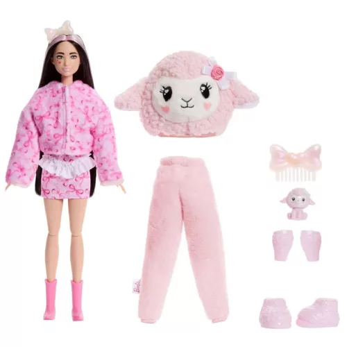 Barbie Cutie Reveal bárány jelmezes meglepetés baba